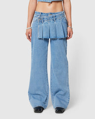 95 Mid Baggy Denim Jeans Skean