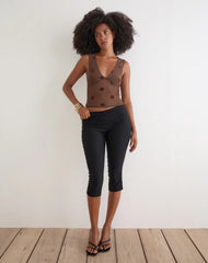 Lihat Top in Big Polka Brown