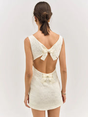 Rosie Jacquard Mini Dress