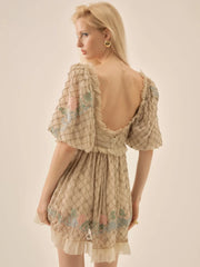 Spellbound Rose Mini Dress