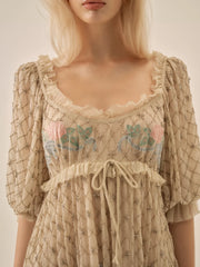 Spellbound Rose Mini Dress