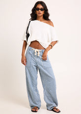 Laila Low Barrel Denim Jeans