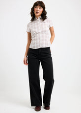 Misty High & Wide Denim Jeans