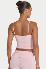 ButterCloud™ Crop Tank Top in Blush