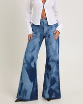 Chloe Baggy Denim Jeans Mars