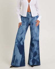 Chloe Baggy Denim Jeans Mars