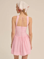 Ginny Gingham Mini Dress