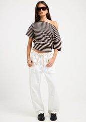 Maylee Low Rise Relaxed Denim Jeans