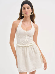 Janice Halter Mini Dress
