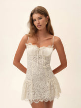 Locket Lace Mini Dress