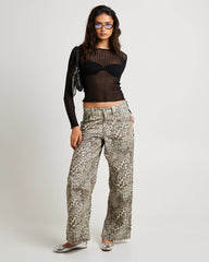 Leopard Fade Colossus Jeans