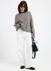 Alexa Mid Rise Relaxed Denim Jeans