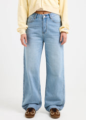 Tayla High Straight Denim Jeans