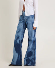 Chloe Baggy Denim Jeans Mars