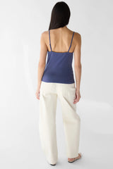 HIGH NECKLINE TANK TOP