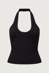 HALTER NECK TANK TOP