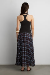 LAYERED COWL NECK TOP