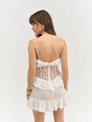 Lea Lace Mini Dress
