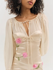 Ophelie Organza Mini Dress