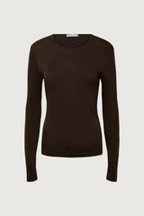 CLASSIC TENCEL LONG SLEEVE TOP