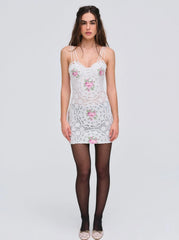 Bordeaux Mini Dress
