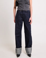 Coco Relaxed Denim Jeans Turn Up