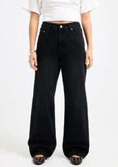 Tayla High Straight Denim Jeans