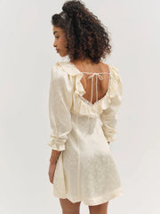 Carla Jacquard Mini Dress