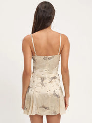 Shooting Stars Beaded Mini Dress