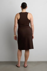 SCOOP NECK CROPPED TANK TOP