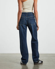 Emmy V Waist Straight Jeans Y2K