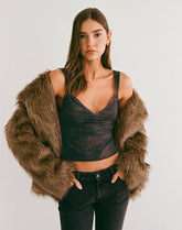 Khory Cami Top in Dynamic Rose