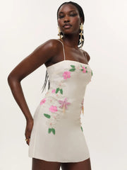 Hibiscus Haze Mini Dress