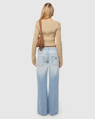 00 Super Low Wide Denim Jeans