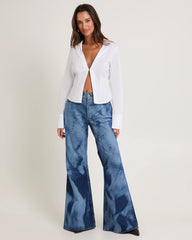 Chloe Baggy Denim Jeans Mars
