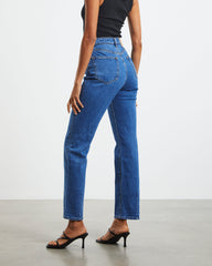 Nico Straight Denim Jeans French