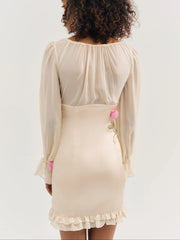 Ophelie Organza Mini Dress
