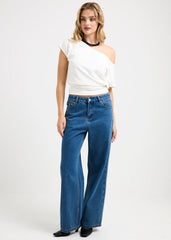Misty High & Wide Denim Jeans