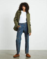 Zipped Cargo Motion Jeans Used Blue