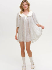 Cape Cod Babydoll Mini Dress