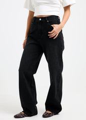 Tayla High Straight Denim Jeans