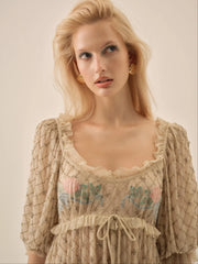 Spellbound Rose Mini Dress