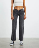 A 99 Low Straight Jeans Addison Black