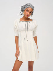 Baby Daisy Poplin Mini Dress