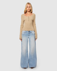 00 Super Low Wide Denim Jeans
