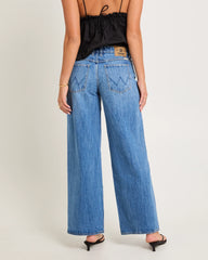 Low Farrah Baggy Denim Jeans Blue River