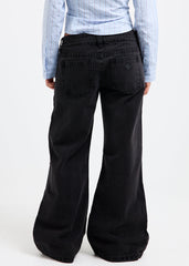 00 Super Low & Wide Denim Jeans