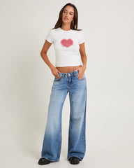 Rhue Wide Denim Jeans