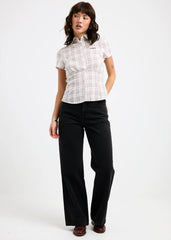 Misty High & Wide Denim Jeans