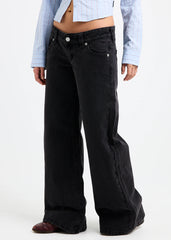 00 Super Low & Wide Denim Jeans